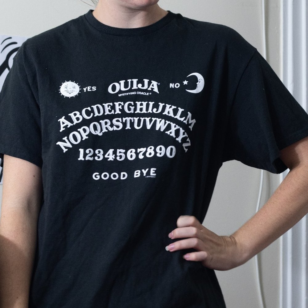 Ouija Board Black Tshirt